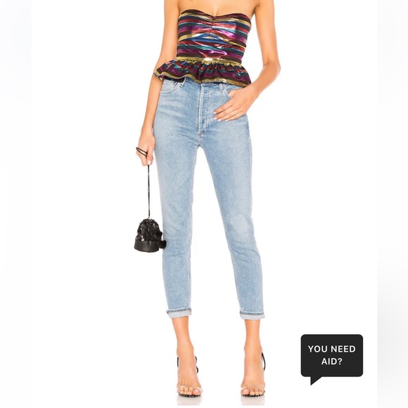 AGOLDE JEANS - NICO HIGH RISE SLIM FIT (STRETCH) - Picture 4 of 10